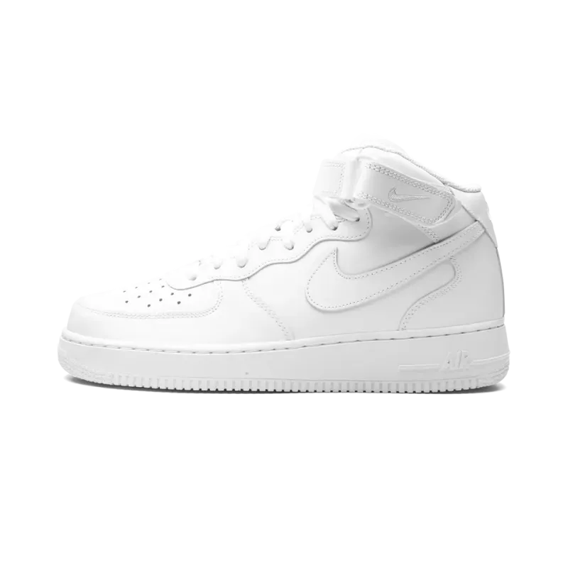 Nike Air Force 1 Mid '07 Triple White Mens