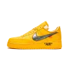 Nike Air Force 1 Low Off-White - University Gold Mens