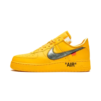 Nike Air Force 1 Low Off-White - University Gold Mens