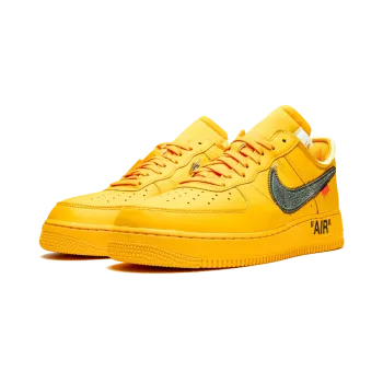 Nike Air Force 1 Low Off-White - University Gold Mens