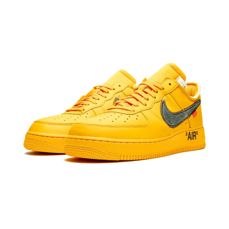 Nike Air Force 1 Low Off-White - University Gold Mens