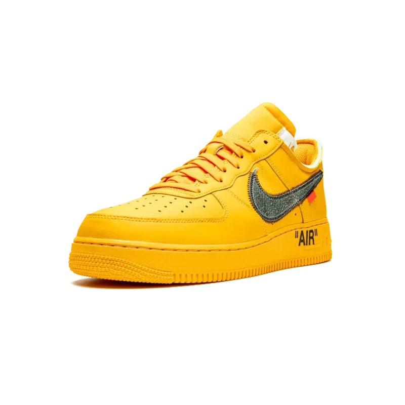 Nike Air Force 1 Low Off-White - University Gold Mens