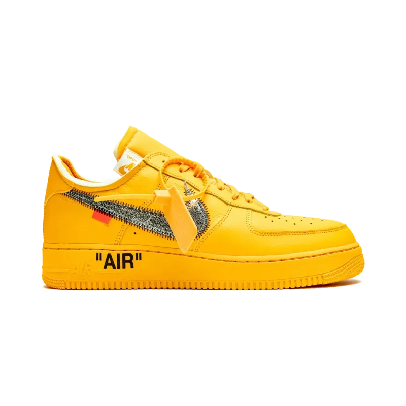 Nike Air Force 1 Low Off-White - University Gold Mens