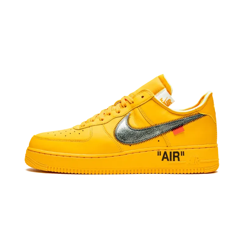 Nike Air Force 1 Low Off-White - University Gold Mens