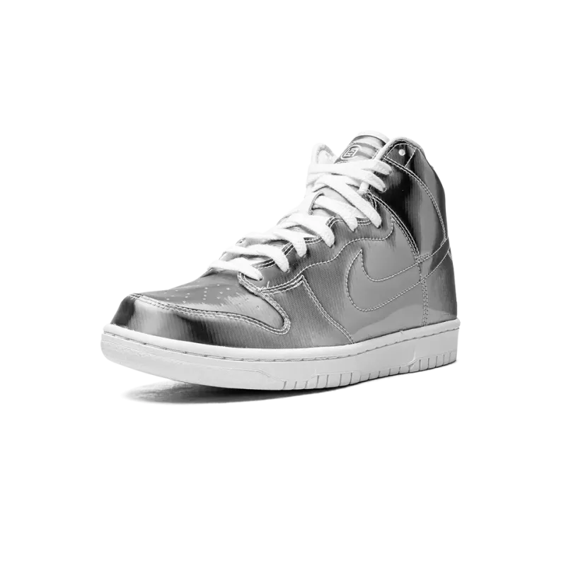 Nike Dunk High Clot - Metallic Silver Mens