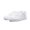 Nike Force 1 (PS) White on White Pre School
