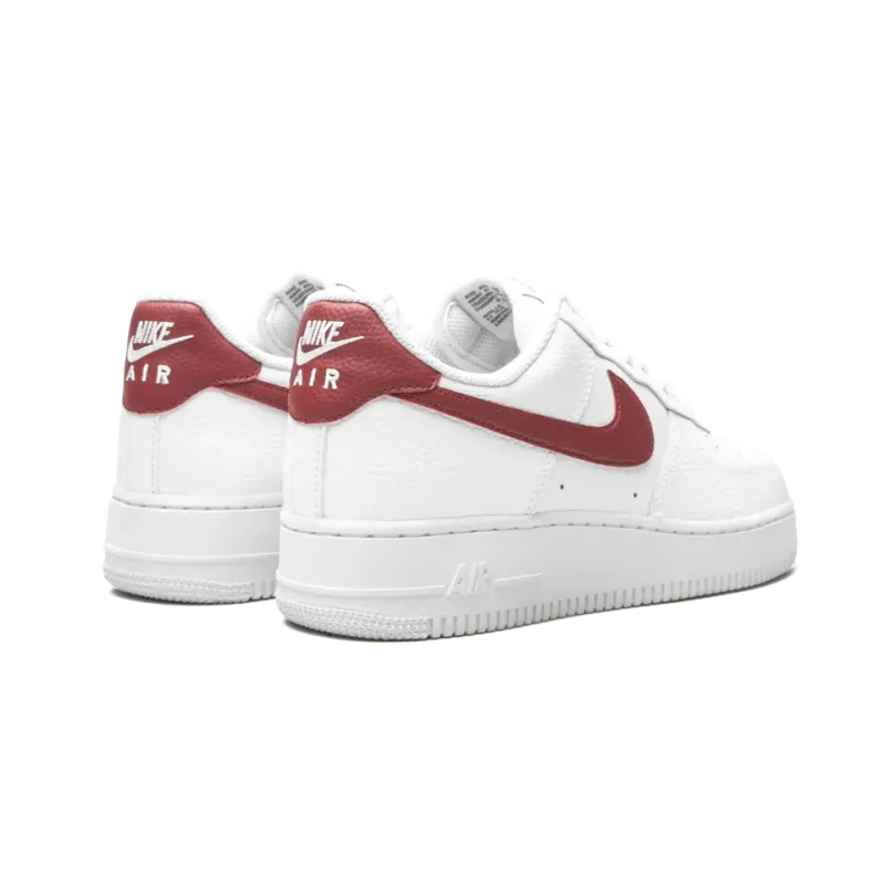 Nike Air Force 1 '07 Low Team Red Mens