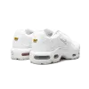 Nike Air Max Plus GS Triple White Grade School