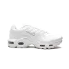 Nike Air Max Plus GS Triple White Grade School