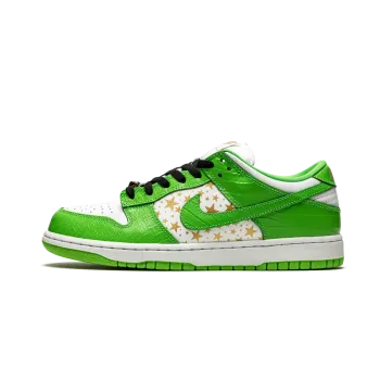 Nike SB Dunk Low Supreme - Stars - Mean Green Mens