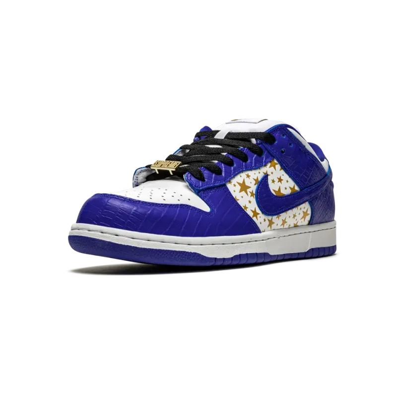 Nike SB Dunk Low Supreme - Stars - Hyper Blue Mens