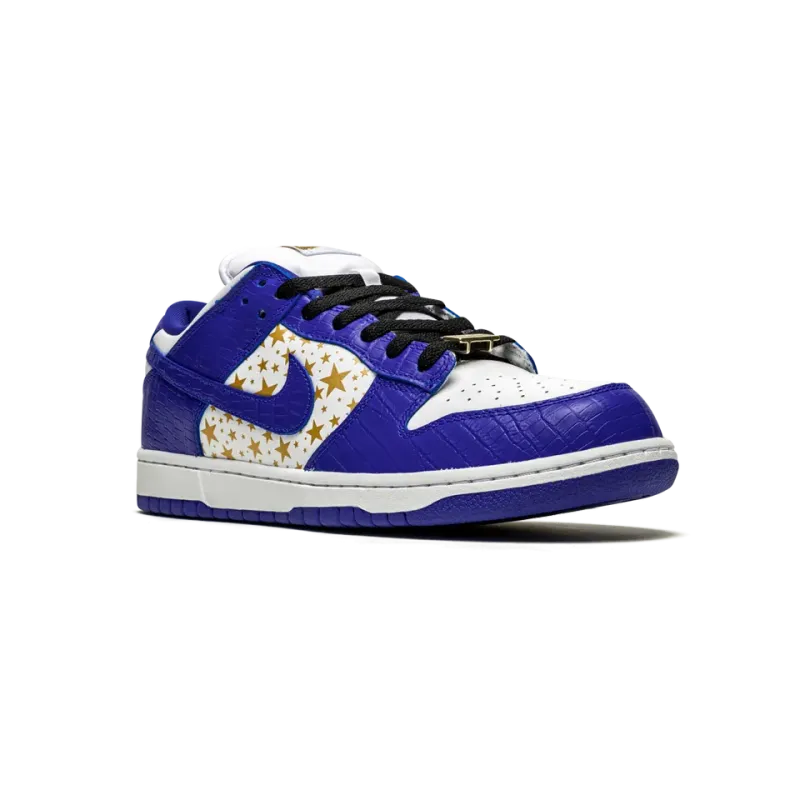 Nike SB Dunk Low Supreme - Stars - Hyper Blue Mens
