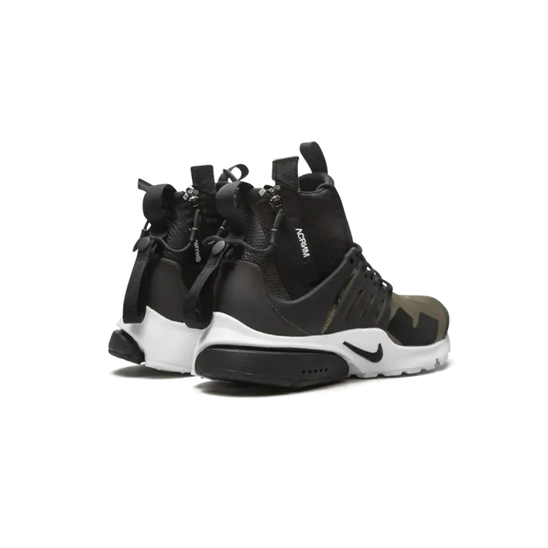 Nike Air Presto Mid / Acronym Medium Olive Mens