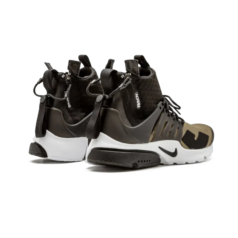 Nike Air Presto Mid / Acronym Medium Olive Mens