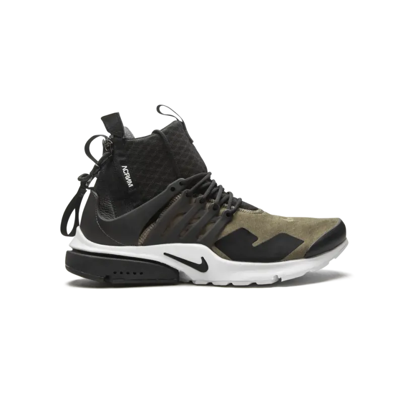 Nike Air Presto Mid / Acronym Medium Olive Mens