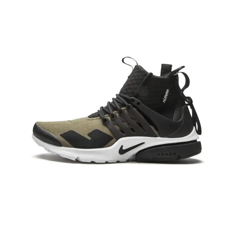 Nike Air Presto Mid / Acronym Medium Olive Mens