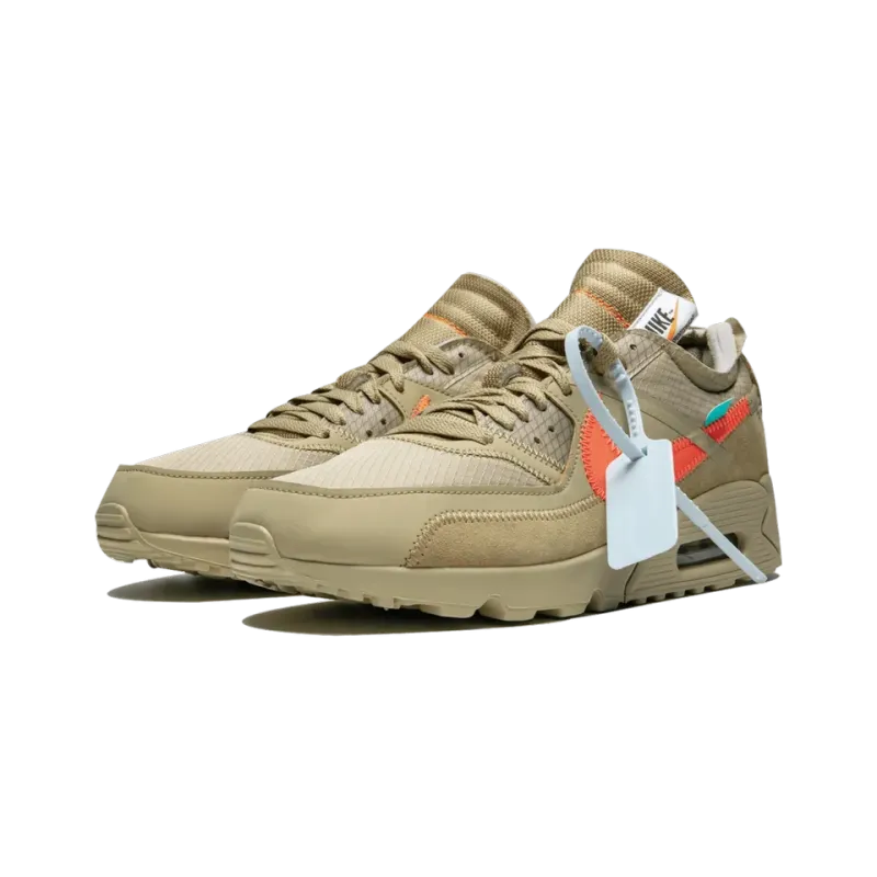 Nike The 10: Air Max 90 Off-White / Desert Ore Mens