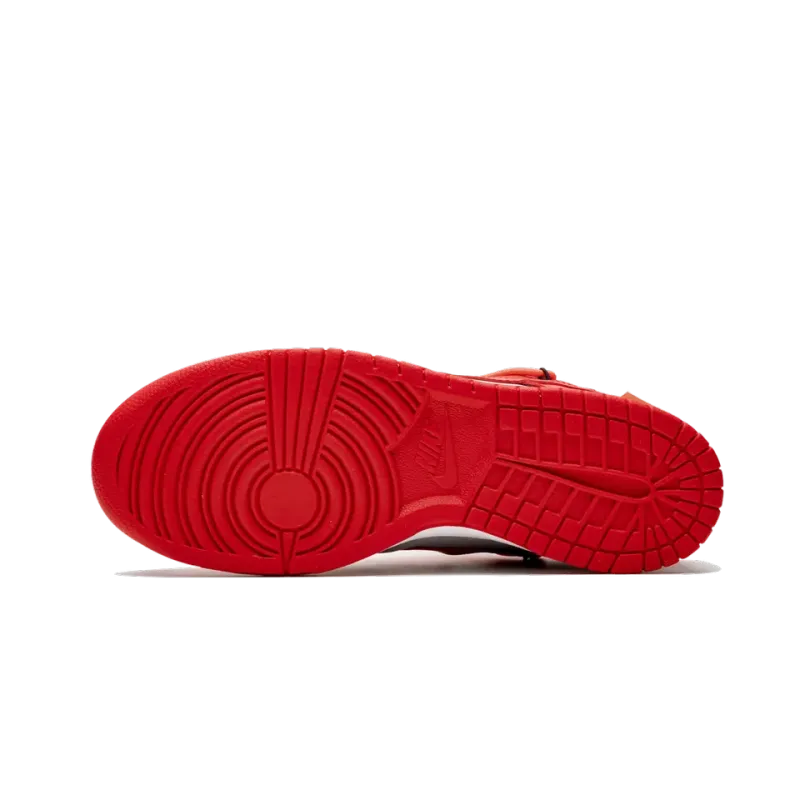 Nike Dunk Low Off-White - University Red Mens