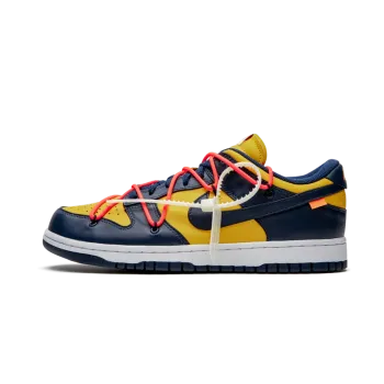Nike Dunk Low Off-White - University Gold Mens