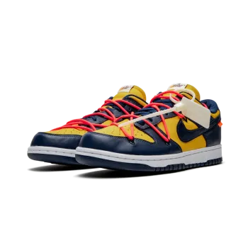 Nike Dunk Low Off-White - University Gold Mens