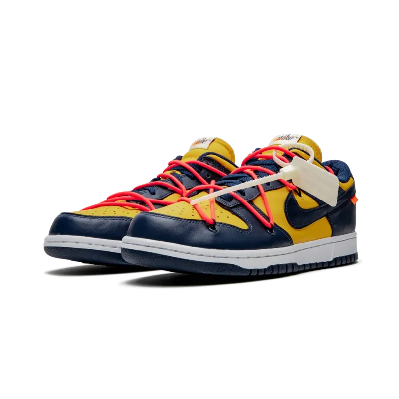 Nike Dunk Low Off-White - University Gold Mens