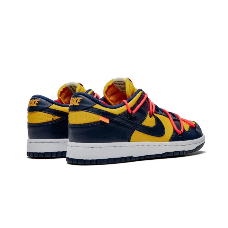 Nike Dunk Low Off-White - University Gold Mens