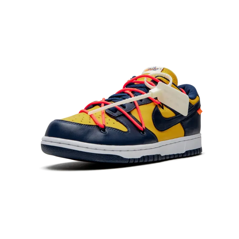 Nike Dunk Low Off-White - University Gold Mens