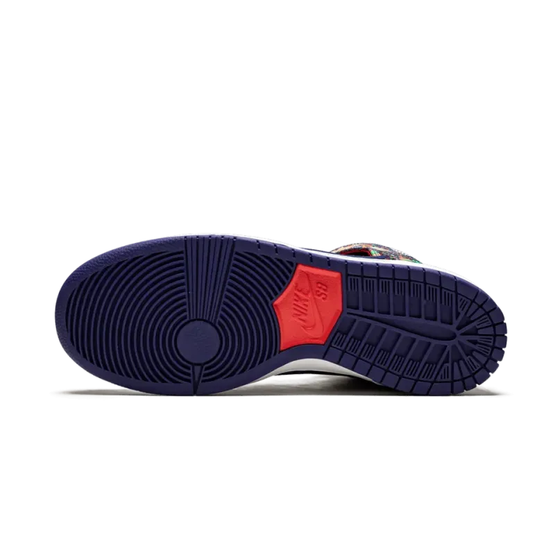 Nike SB Dunk High TRD QS Ugly Christmas Sweater Mens