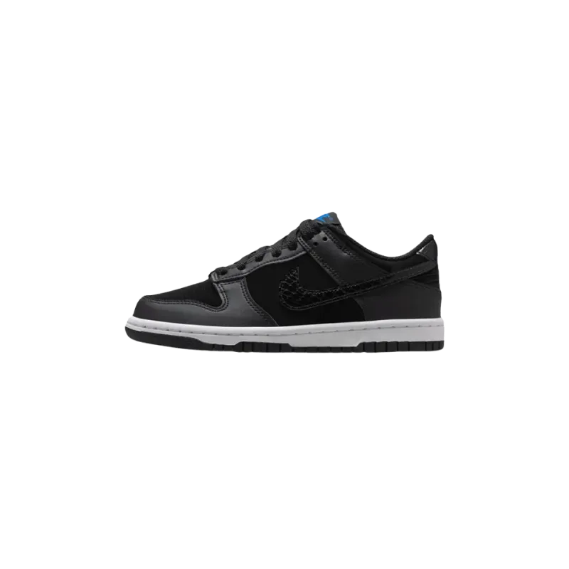 Nike Dunk Low SE GS Black Croc Grade School