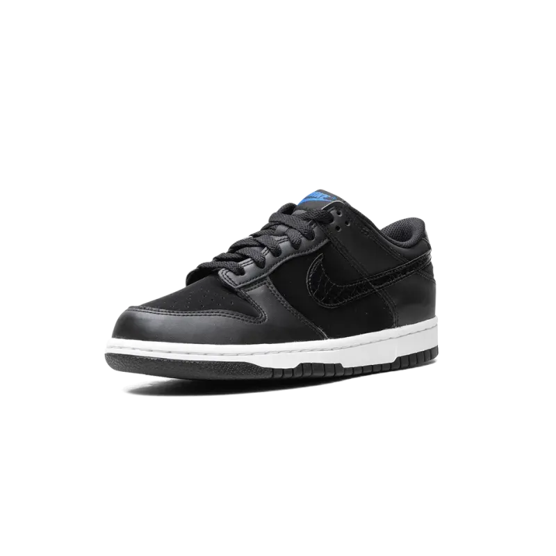 Nike Dunk Low SE GS Black Croc Grade School