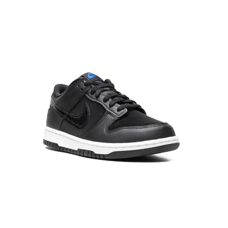 Nike Dunk Low SE GS Black Croc Grade School