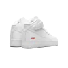 Nike Air Force 1 Mid Supreme - Mini Box Logo White Mens