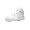 Nike Air Force 1 Mid Supreme - Mini Box Logo White Mens