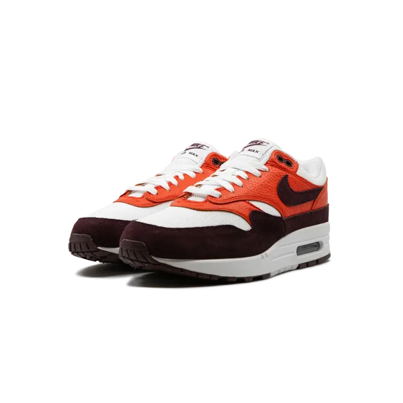 Nike Air Max 1 Burgundy Crush / Picante Red Mens