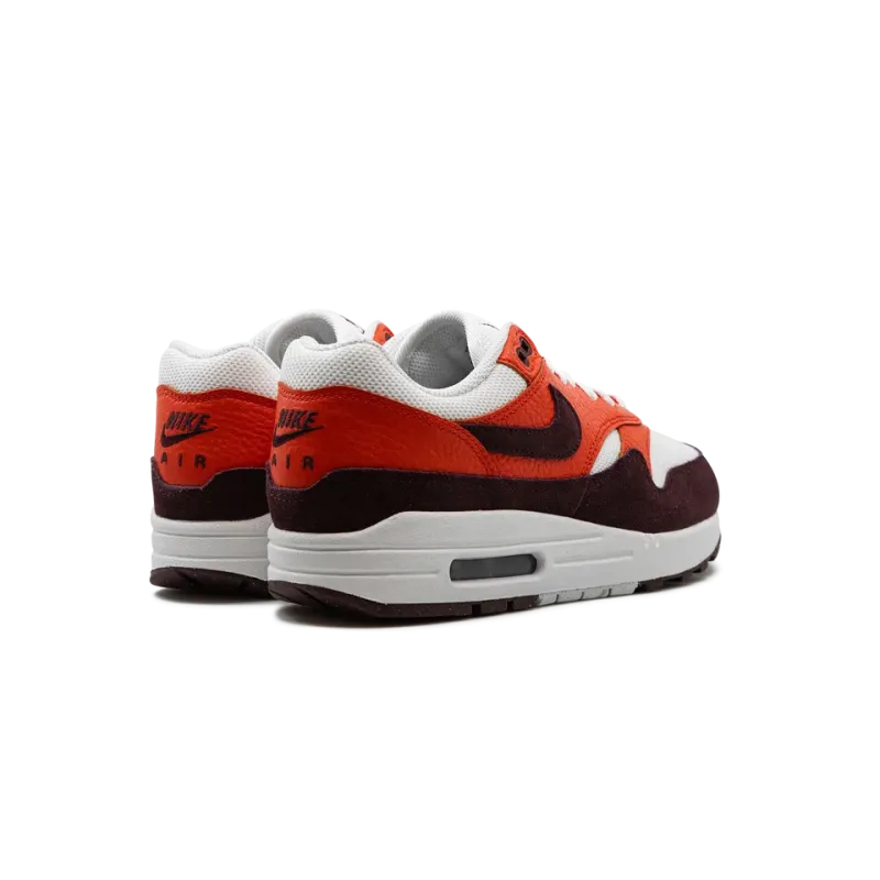 Nike Air Max 1 Burgundy Crush / Picante Red Mens