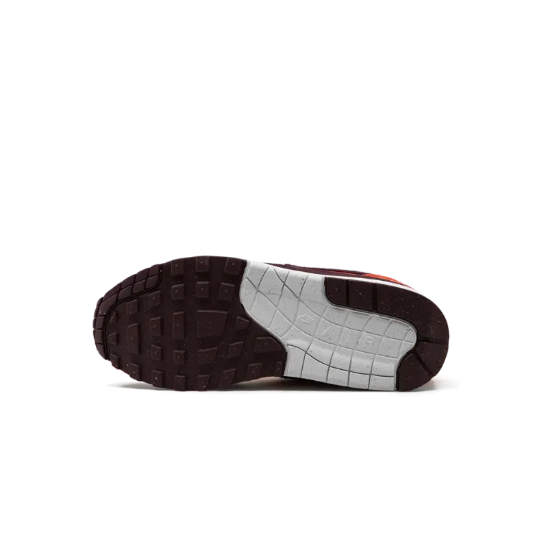 Nike Air Max 1 Burgundy Crush / Picante Red Mens