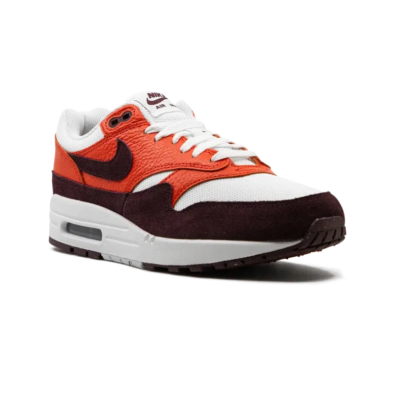 Nike Air Max 1 Burgundy Crush / Picante Red Mens