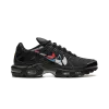 Nike Air Max Plus Multi Swoosh Black Bright Crimson Mens