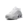 Nike Shox R4 WMNS White Metallic Platinum Womens
