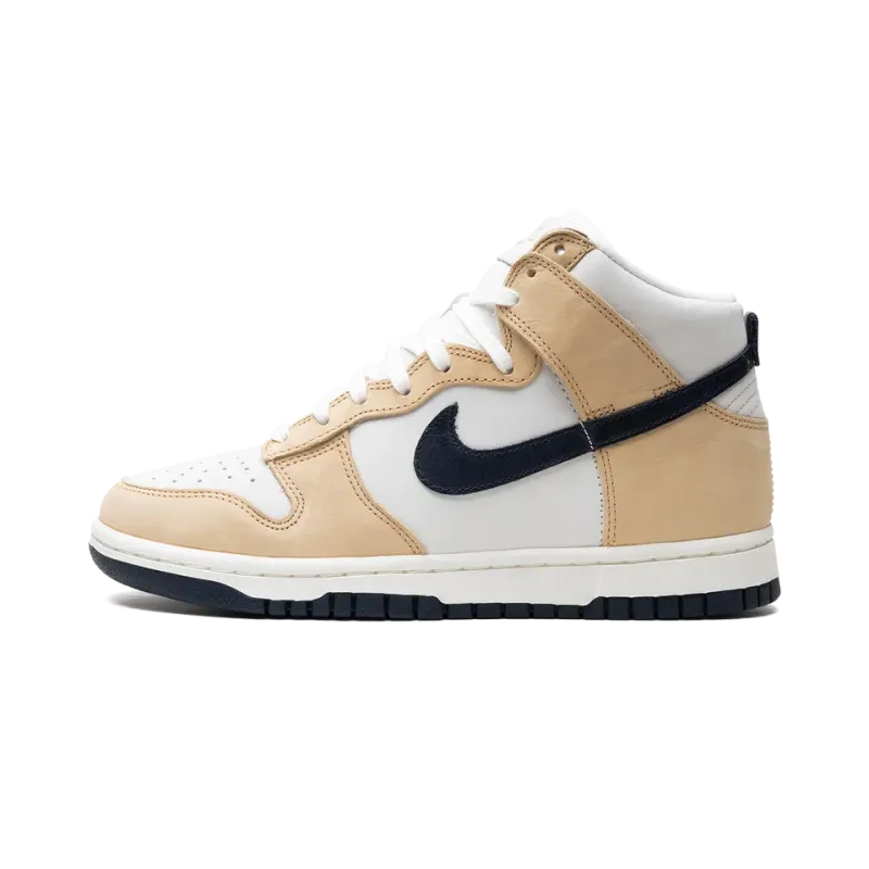 Nike Dunk High PRM MF WMNS Sesame Obsidian Womens