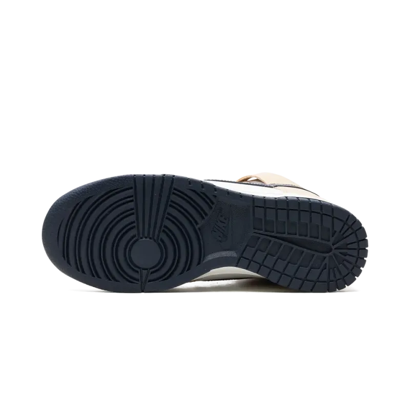 Nike Dunk High PRM MF WMNS Sesame Obsidian Womens