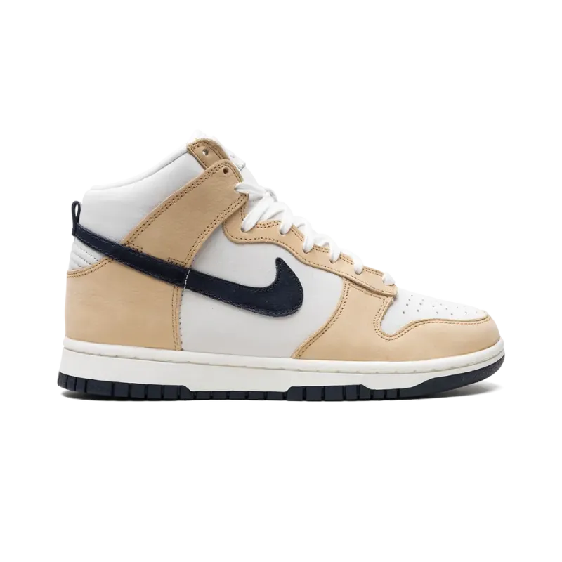 Nike Dunk High PRM MF WMNS Sesame Obsidian Womens