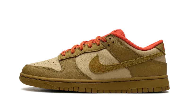 [Christmas Special] Nike DUNK LOW WMNS Bronzine Picante Red — Perfect Holiday Gift
