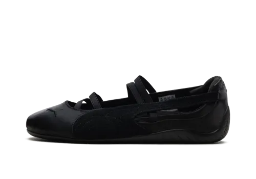 Holiday Chic: Puma Speedcat Ballet Satin WMNS in Black Cool Dark Grey