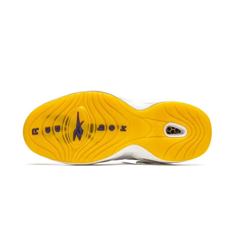 Reebok Question Mid Yellow Toe - Kobe Mens