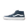 Vans Pig Suede Skate Grosso Mid Blue/White Mens